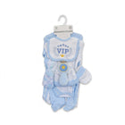 BABY 8PC GIFT SET HANGER SKY BLUE IRS-26 3-6M S9307
