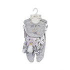 BABY 8PC GIFT SET HANGER GREY IRS-26 0-3M S9306
