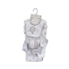 BABY 8PC GIFT SET HANGER GREY IRS-26 0-3M S9320