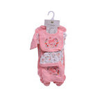 BABY 6PC GIFT SET HANGER PEACH IRS-26 0-3M S6309