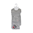 BABY 6PC GIFT SET HANGER GREY IRS-26 0-3M S6318