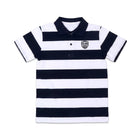 BOYS S/S T-SHIRT POLO STRIPE LIGHT MIX COLOR IR 11-12 YEAR 3