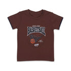 BOYS S/S T-SHIRT ROUND NECK BROWN IR 18-24M A7808