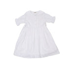 GIRLS S/S COTTON CHICKEN FROCK WHITE IR-26 5-6 YEAR PH031