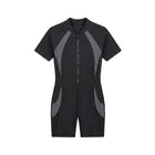 UNISEX S/S 2PC SWIMMING COSTUME GRAY/N-BLUE 6-8YEAR NO-3 THA