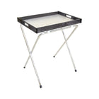 FOLDING TABLE ACRYLIC BROWN 305