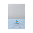 H&C BED SHEET SINGLE AQUA POLY COTTON 63X94 TC-144