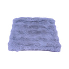 TH CUSHION COVER SQUARE FUR GREY