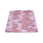 TH CUSHION COVER VELVET JACQUARD PATTERN TEA PINK