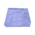 TH CUSHION COVER STONE EMB PLUSH L GREY