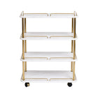 MULTIPAL USE 4 STEP RACK SR4 WHITE MARBLE E-02
