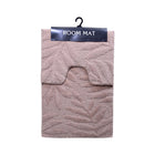 BATH MAT 2PC SET  IR  60X90/45X60U DD-30