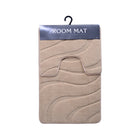BATH MAT 2PC SET IR  48X78/39X48U DD-82