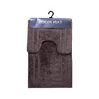 BATH MAT 2PC SET IR  50X80/40X50U DD-99