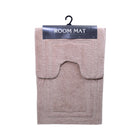 BATH MAT 2PC SET IR  60X90/45X60U DD-104
