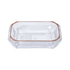 SOAP DISH ACRYLIC SQUARE COPPER 6812-LR