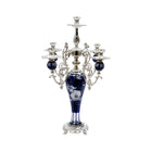 CANDLE STAND CRYSTAL BRASS IR XM29-1 JSA03-A32