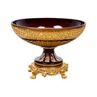 BOWL CRYSTAL BRASS IR E8-B3045-1 J504-C38