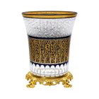 VASE CRYSTAL BRASS IR E8-V1062-4 JSA31-A32