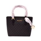MK SIGNATURE HANDCARRY CROSSBODY BAG 35T9GTVT0B BLK (IR)