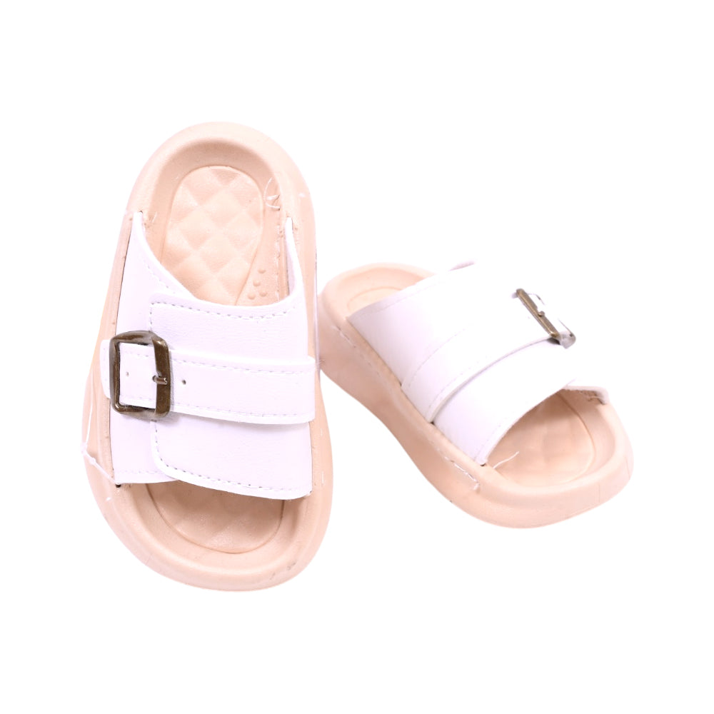 BOYS  SLIPPER WHITE JH011-1A 24-29 IR-26 EVA