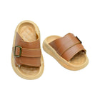 BOYS  SLIPPER BROWN JH011-1A 24-29 IR-26 EVA
