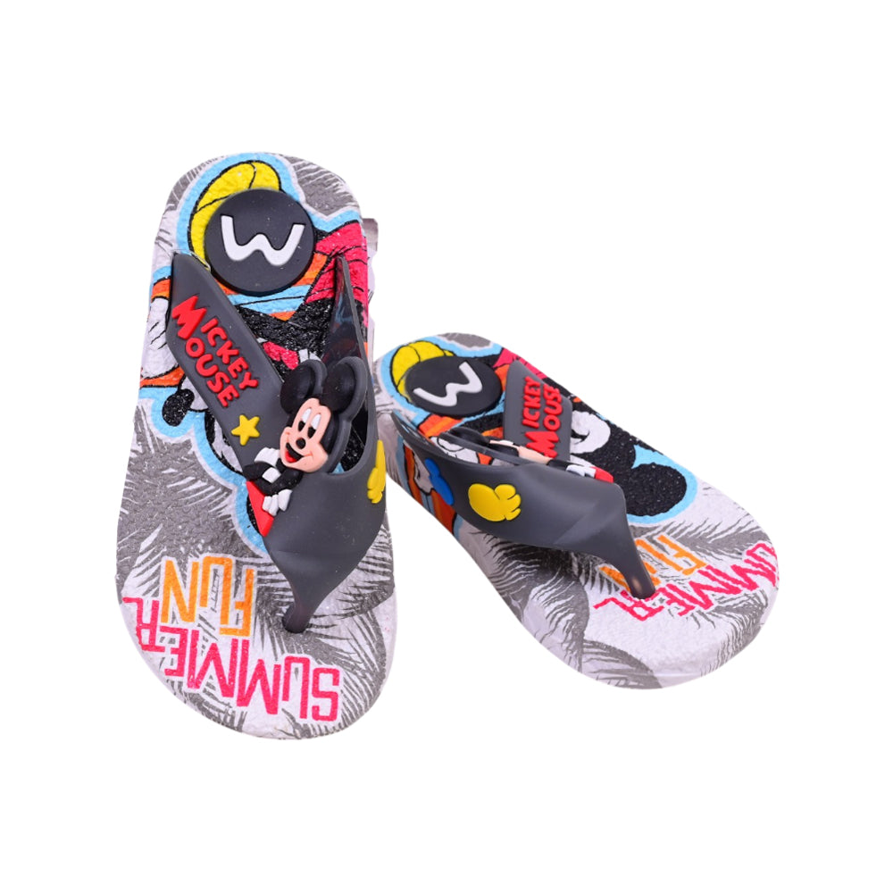 BOYS FLIP FLOP GRAY 968-A 24-29 IR-26 PVC