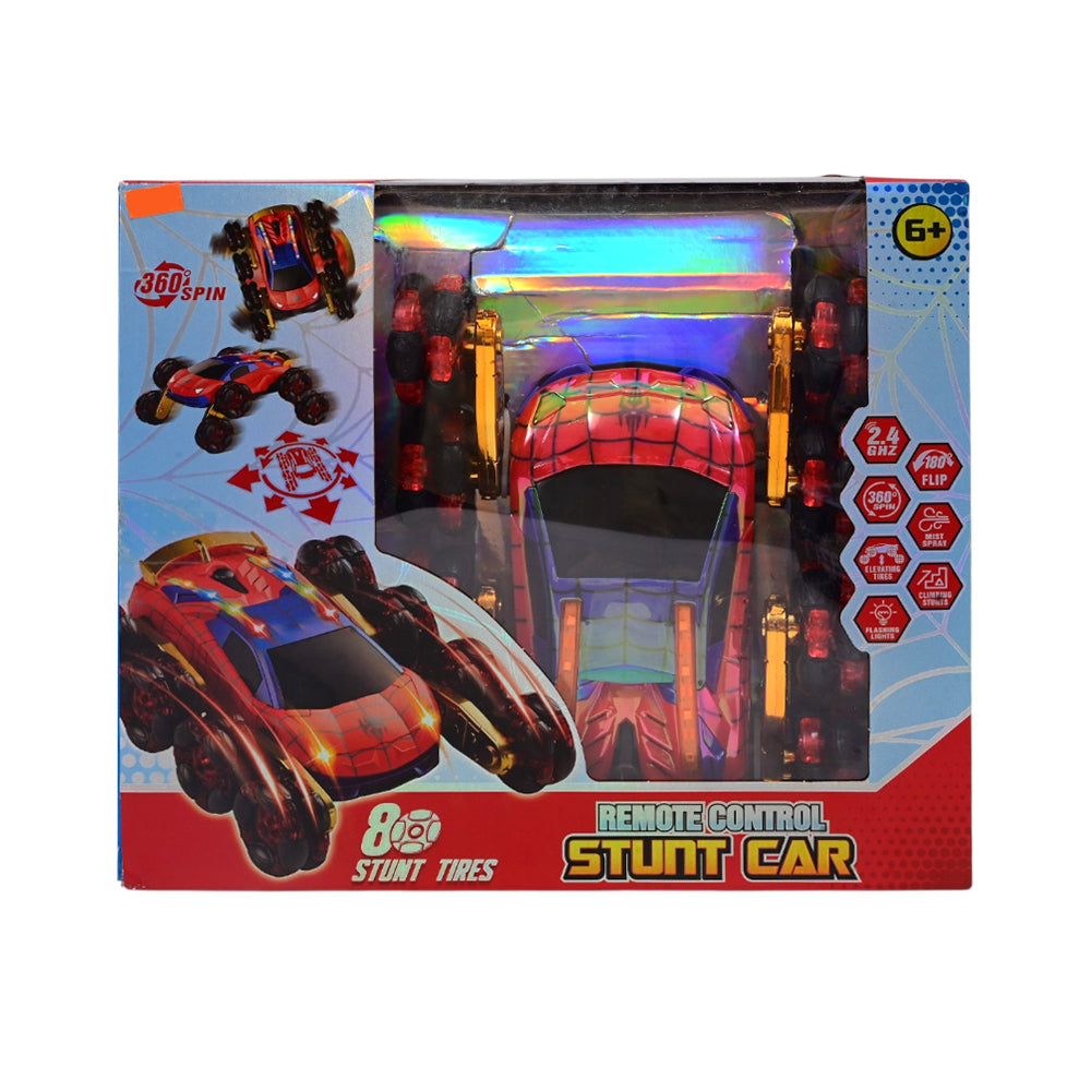 H11 SPIDER-MAN STUNT CAR W-USB R/C A.I