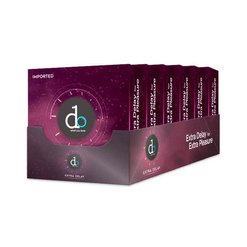 DO Extra Delay Condom Tray - Pack of 3 - 18 Pieces (6 x 3's)