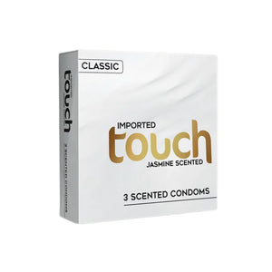 Touch Classic Condoms - Jasmine Scented - Pack of 3