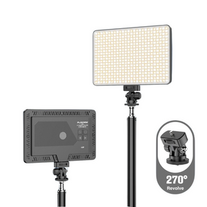 Professional RGB LED Fill Light Kit with Adjustable 63" Tripod Stand