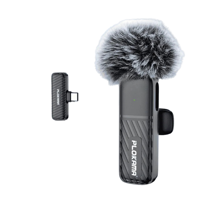PLOKAMA VM-10 Wireless Lavalier Microphone for Android & iPhone