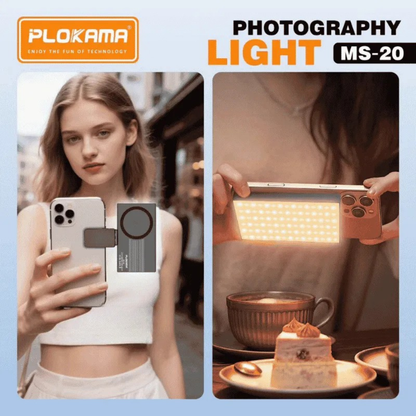 2-in-1 Magnetic Selfie Light for Smartphones & Content Creation