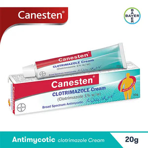 Canesten Topical Cream 1% 20gm – Antifungal Skin Treatment