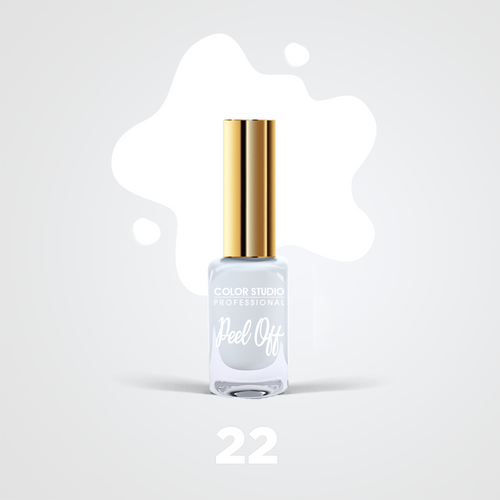 Color Studio - Peel Off Nail Colors 22 White Knight