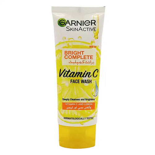 Garnier Skin Active Bright Complete Vitamin C Facewash 100ml