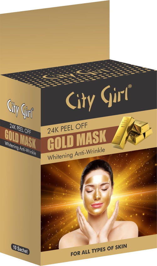 City Girl - 24k Gold Peel Off Mask (220g)