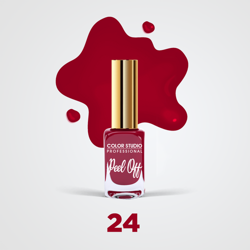 Color Studio - Peel Off Nail Colors 24 Heartbreaker