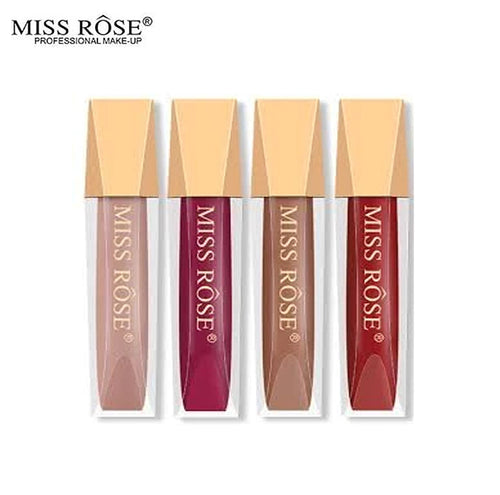 Miss Rose - 4 Pcs Lip Gloss - 6701-032