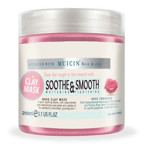 Muicin - Rose Pink Clay Mask - 200ml