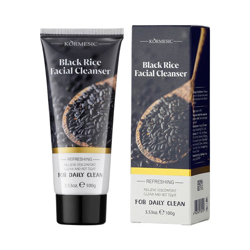 Kormesic Refreshing Relieve Discomfort Black Rice Facial Cleanser 100g .kmc58157