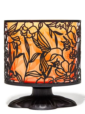 Bath & Body Works - Metal Hummingbird 3 Wick Candle Holders