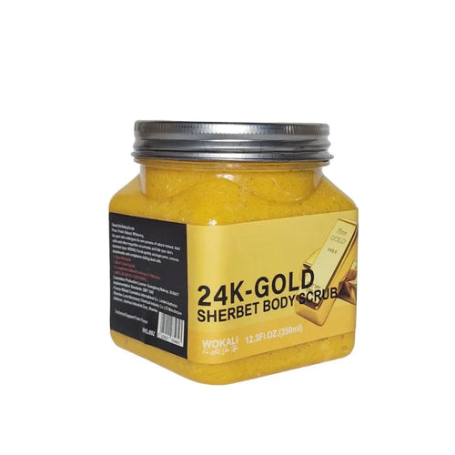 Wokali 24k Gold Sherbet Body Scrub 350 Ml