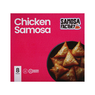 FROZEN FACTORY CHICKEN SAMOSA 8 PC 240 GM