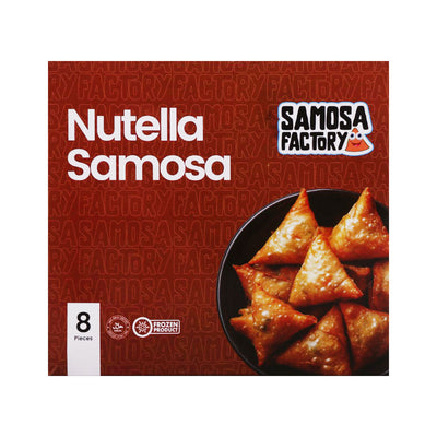 FROZEN FACTORY CHOCLATE NUTELLA SAMOSA 8 PC 240 GM