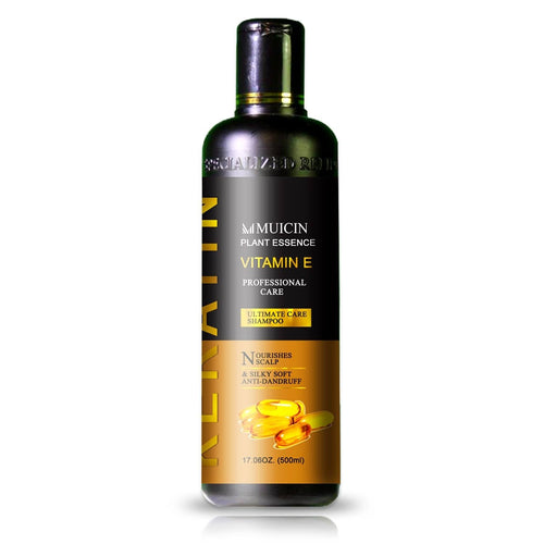 Muicin - Vitamin E Keratin Ultimate Care Anti Dandruff & Scalp Nourishment Shampoo - 500ml