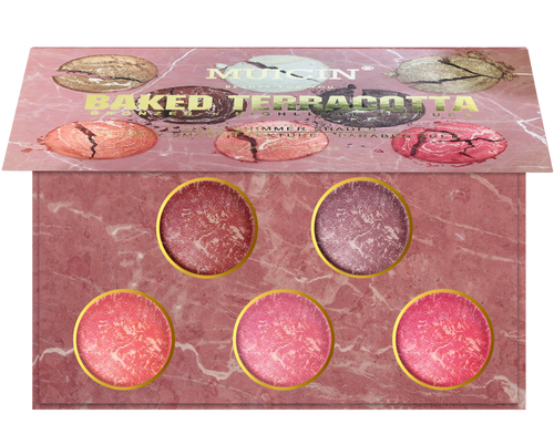 Muicin - Baked Terracotta Highlight Blush & Eyeshadow Palette