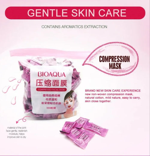 The Original -bioaqua Compressed Facial Mask