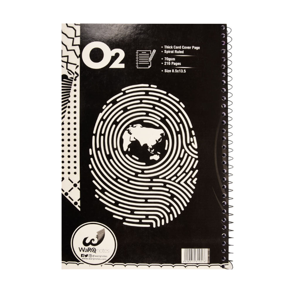 5202 WARQNOTES REGISTER RING O2