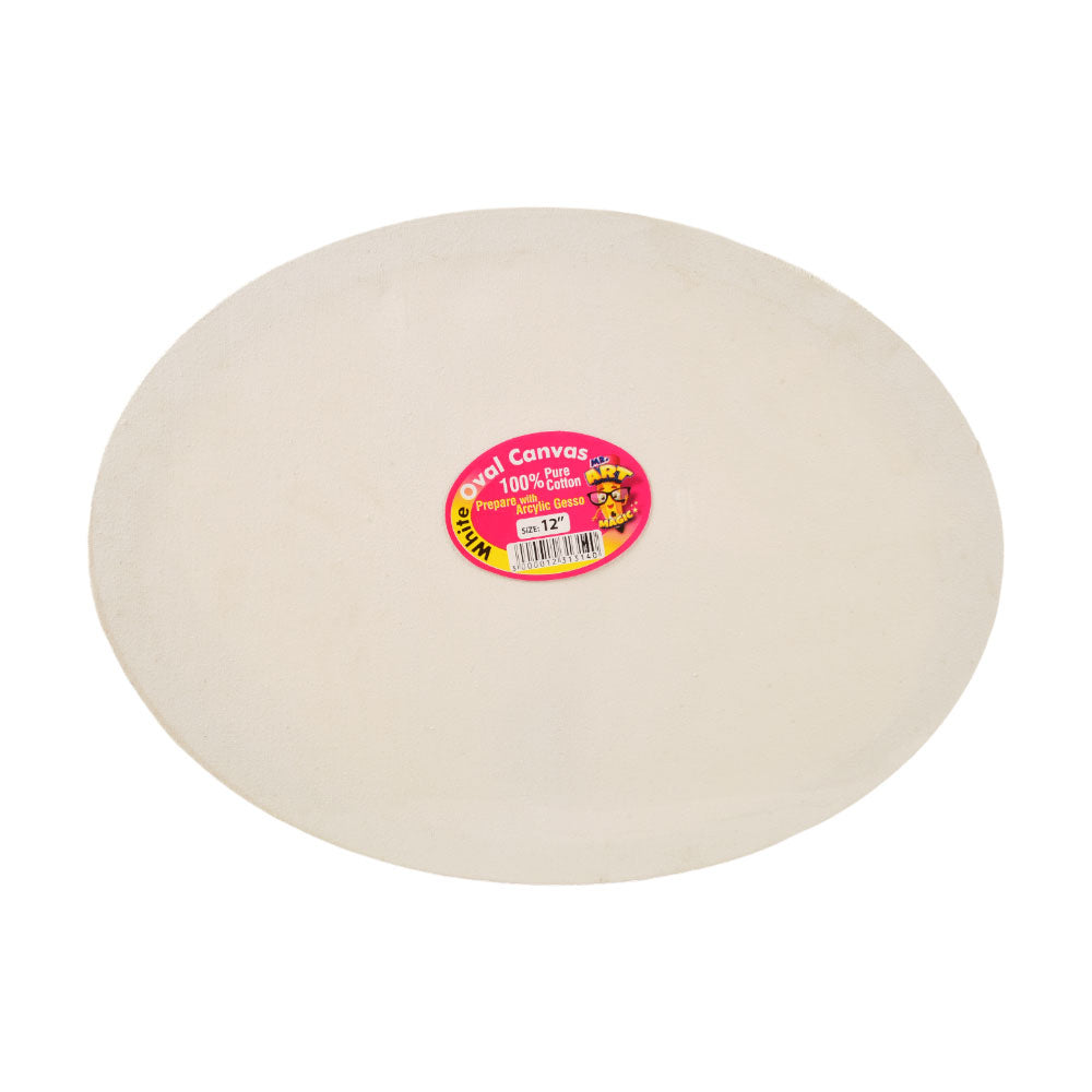 3412 MR.ART MAGIC OVAL CANVAS 12INCH